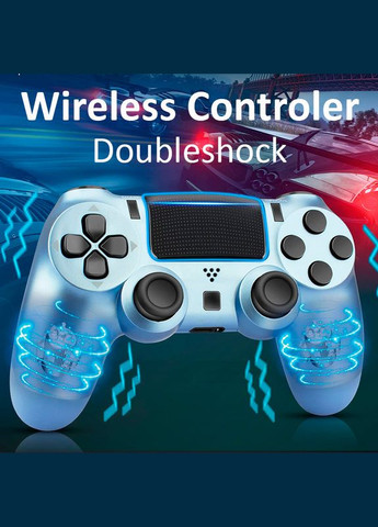 Беспроводной игровой контроллер Doubleshock 4 джойстик геймпад Playstation PS4/Pro/Slim/PS3 Blue Camo Sony (322819003)