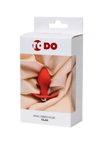 Анальная пробка ToDo Anal Vibro Plug Glam, 9.7 см ( ) ToyFa (374631399)
