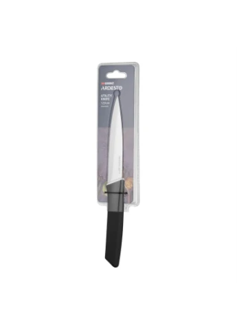 Кухонный нож Gemini Gourmet 12.8см, черный (m484960) Ardesto Gemini Gourmet 12.8см, чорний (366565986)