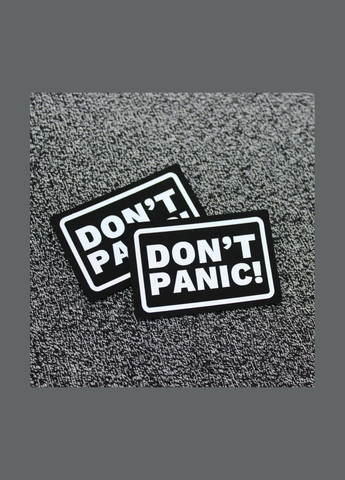 Нашивка светоотражающая "DON'T PANIC!" (2009) No Brand (335812013)