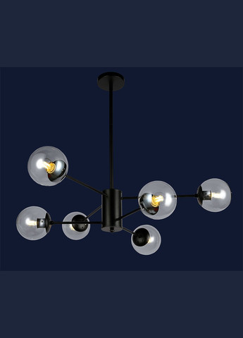 Люстра 7526033-6 BK+CL (LVS2476) Levistella (305758627)