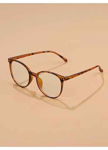 Солнцезащитные очки Image имиджевые прозрачные леопардовые коричневые No Brand (315388433)