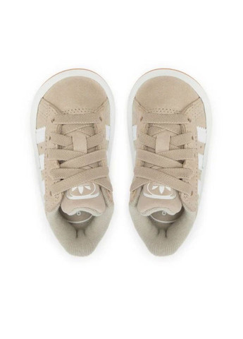 Бежеві всесезонні кросівки campus 00s comfort closure elastic laces adidas