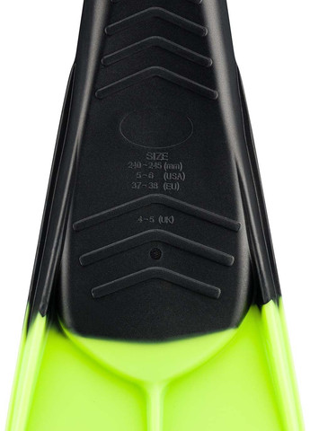 Ласти Aquaspeed Training Fins 137-38 Чорно-зелені Aqua Speed (367588601)