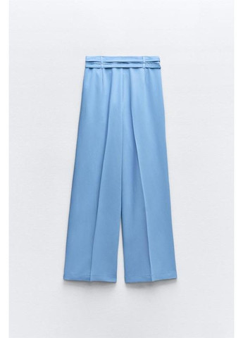 Штани з подвійним зав’язуваним паском Zara (361161484)