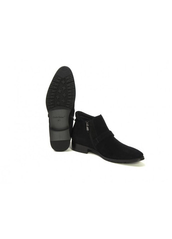 Черные зимние ботинки 7124087-б 38 цвет черный Carlo Delari