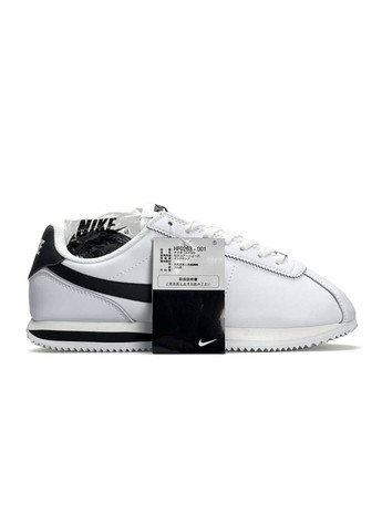 Белые демисезонные кроссовки мужские nike No Brand Cortez M White Black