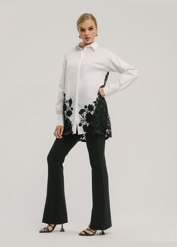 Комбинированная блуза с ажурной спинкой - ua44 / eu38 Iren Klairie