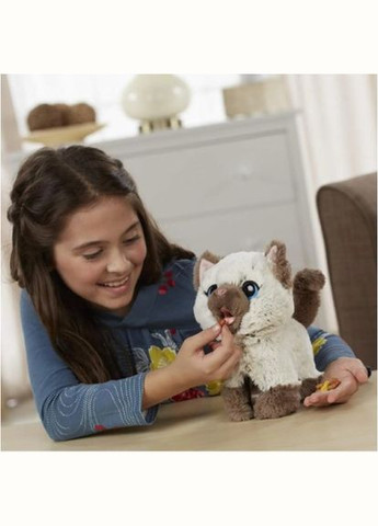 Интерактивная игрушка питомец Котёнок Kami FurReal на поводке Hasbro (305074647)