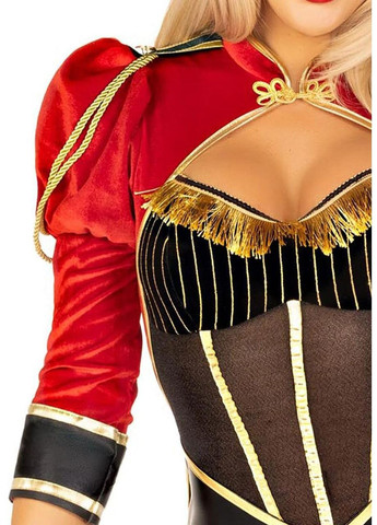 Костюм циркачки Leg Avenue Circus Ringmaster Diva Catsuit M No Brand (362453516)