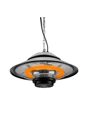 Інфрачервоний обігрівач, підвісний, 1500 Вт, 9 м2, пульт, 42.5х42.5х23 см, IP44 Neo Tools (315406830)