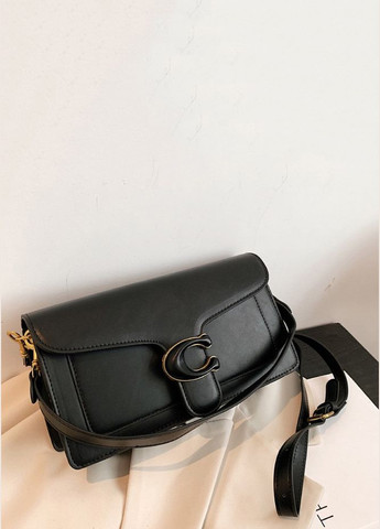 Жіноча сумка Coach 6938 крос-боді чорна No Brand (300513931)