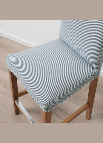 Барний стілець зі спинкою ІКЕА BERGMUND 62 см (s29399773) IKEA (278408774)