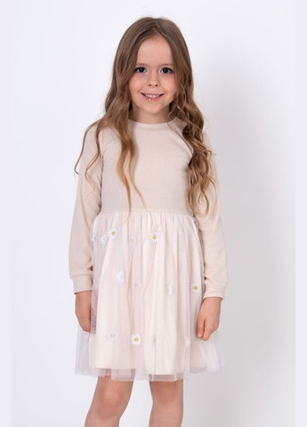 Бежевое платье для девочки Mevis (289727660)