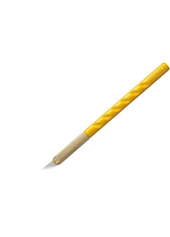 Ніж AK1/5B для художніх та дизайнерських робіт комбінована (латунь пластик) збалансована контурна ручка + 5 лез (16133) Olfa (276255163)