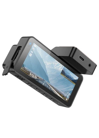 Видеорегистратор DV12 2K GPS с задней камерой, WiFi, дисплей 3.69" Hoco (390035085)