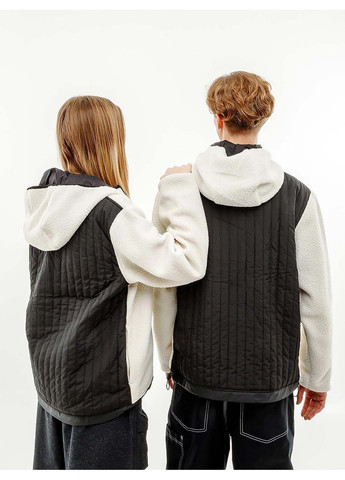 Толстовка унісекс Tops Біло-чорний Rains (367597860)