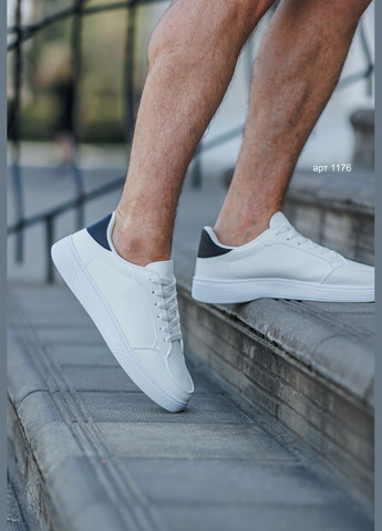 Белые кеды мужские classic ked white black No Brand