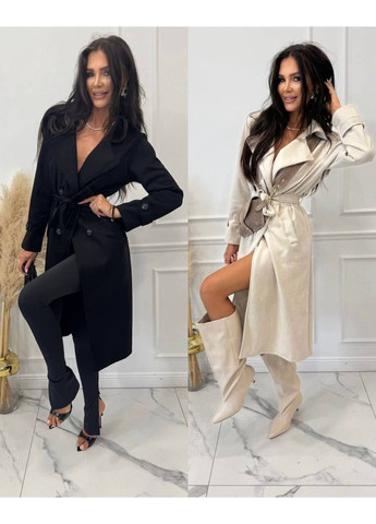 Елегантний Плащ Тренч підходить під будь який одяг + Пояс в Подарунок демісезон (354700074)