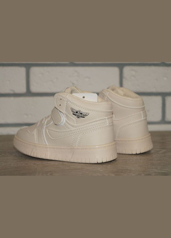 Бежевые повседневные, кэжуал осенние хайтопы демисезонные детские / ботинки демисезонные детские бежевые BBT