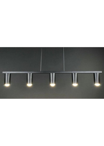 Стельова люстра на 5 лампочок 27724 Чорний 35-65х10х101 см. Sunnysky (324396199)