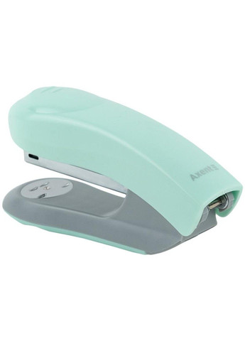 Степлер пластиковий №24/6 20 аркушів Welle-2 Pastelini 4820-18 м'ятний Axent (349809447)