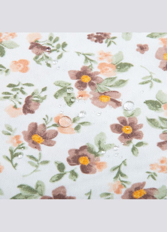 Ткань декоративная Премьер с водоотталкивающей пропиткой V-14 Цветок коричневый IDEIA (302395781)