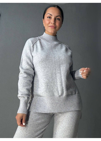 Костюм жіночий 6841-8636 светр з брюками палаццо оверсайз в’язаний Accorddream (358052236)