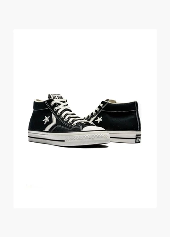 Черные демисезонные кеды мужские star player 76 black a06920c Converse