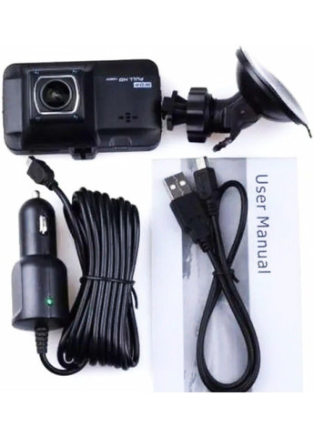 Автомобильный видеорегистратор DVR T176G (1 камера) Full HD No Brand (332636451)