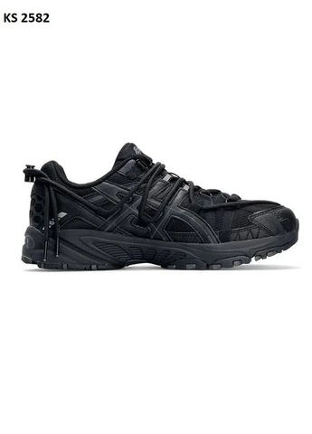 Черные летние кроссовки asics gel-kahana tr v2 black асикс гель кахано 8 No Brand