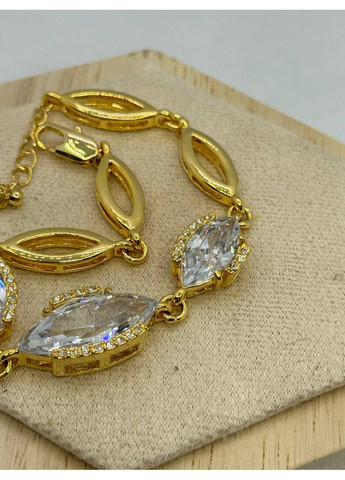 Бижутерний браслет Сяйво 15 мм 23 см Золотий No Brand (372468059)