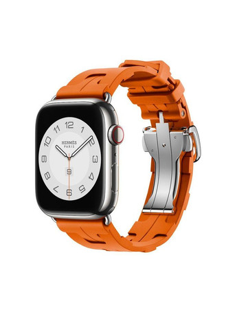 Ремешок для Apple Watch Band 42 / 44 / 45 / 49 mm красный Hermes (304868350)