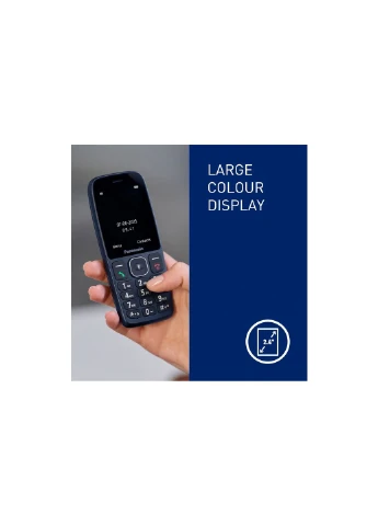 Мобильный телефон (KX-TF400EXC) Panasonic KX-TF400 Blue (399995166)