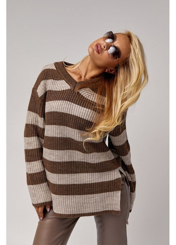 Бронзовый джемпер 2524 черный песок Triko Bakh