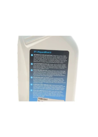 Масло АКПП ATF (1л) (ступка Lifeguard Fluid 9) 236.16/236.17 550043841 (opt-om) ZF (354761036)