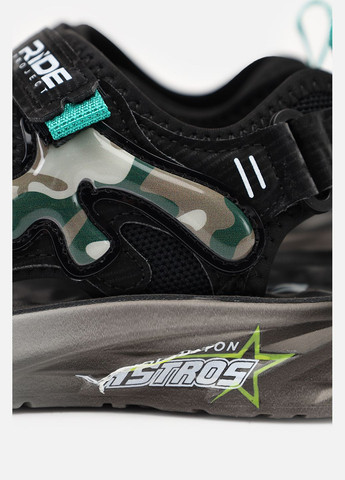 Черные босоножки для мальчика цвет черный цб-00270670 Buddy Sheep