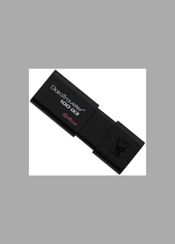 64GB 100 G3 USB 3.0 DataTraveler (DT100G3/64GB), чорний Kingston (300657351)
