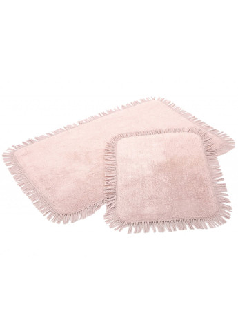 Набор ковриков для ванной - Axis pembe розовый 60*90+40*60 Irya (275393805)