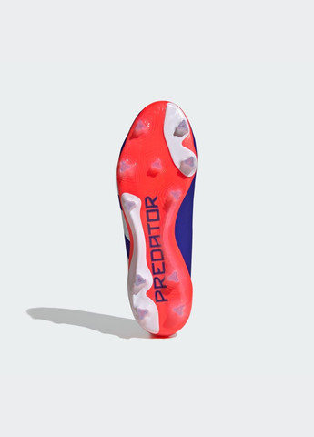 Синие летние бутсы predator elite firm ground adidas