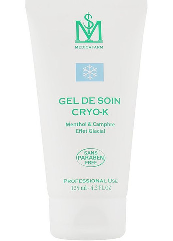 Гель для лечебного массажа КРИО-К Body Care Gel De Soin CRYO-K Menthol&Camphre 125ml (250189-38984682) Medicafarm (368662892)