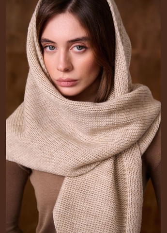 Елегантний шарф-хустинка з ніжної напіввовняної пряжі (2816) Triko Bakh (334710649)