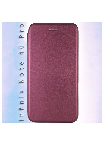 Чехол для мобильного телефона (712222) BeCover Exclusive Infinix Note 40 Pro (X6851) Red Wine (364549590)
