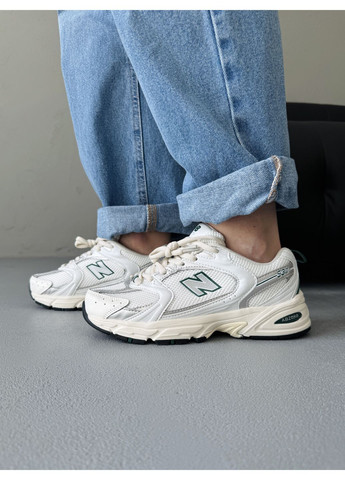 КРОССОВКИ ЖЕНСКИЕ NEW BALANCE 530 BEIGEL-0394 НЬЮ БЕЛАНС 530 No Brand бежевые демисезоны (367172096)