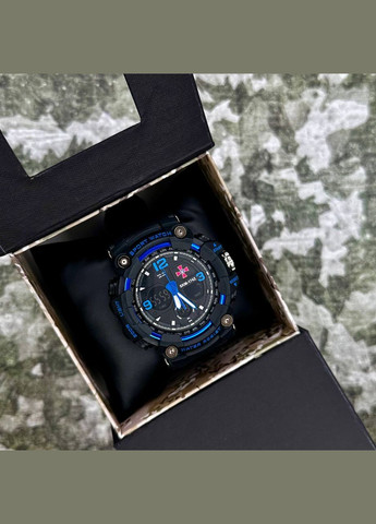 006BUSU ВСУ Черные с синим + Коробка. Patriot (341337243)