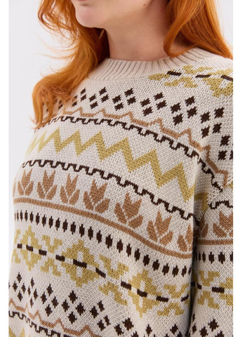 Горчичный демисезонный джемпер "шафран" MEREZHKA