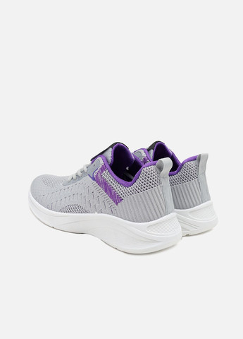 Кросівки на пласкій підошві жіночі колір сірий CB-00267174 Yuki сірі (322060193)