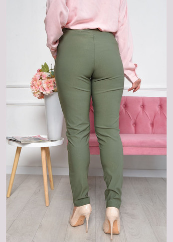 Штани жіночі темно-зеленого кольору Let's Shop (283249925)