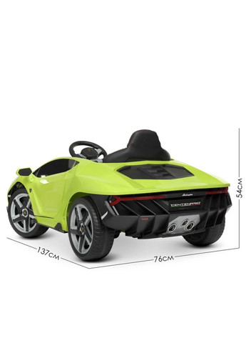 Детский электромобиль Lamborghini до 30 кг 65х35,5х138,5 см Bambi (279314951)
