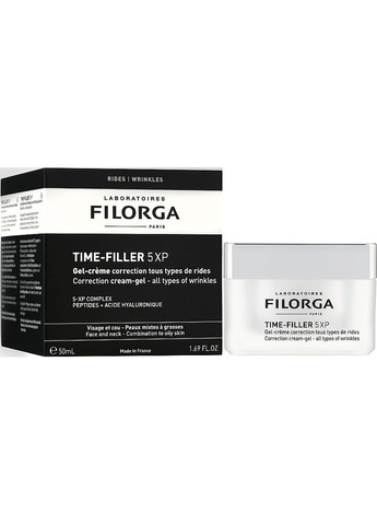 Гель-крем против морщин Time-Filler 5 XP Correction Cream-Gel 50ml (1066076-69013) Filorga (368642330)